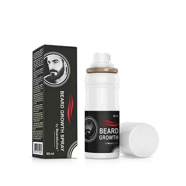 100% Natural thicker Beard Facial Care Stimulating beard growth Beard Growth Spray 60ml