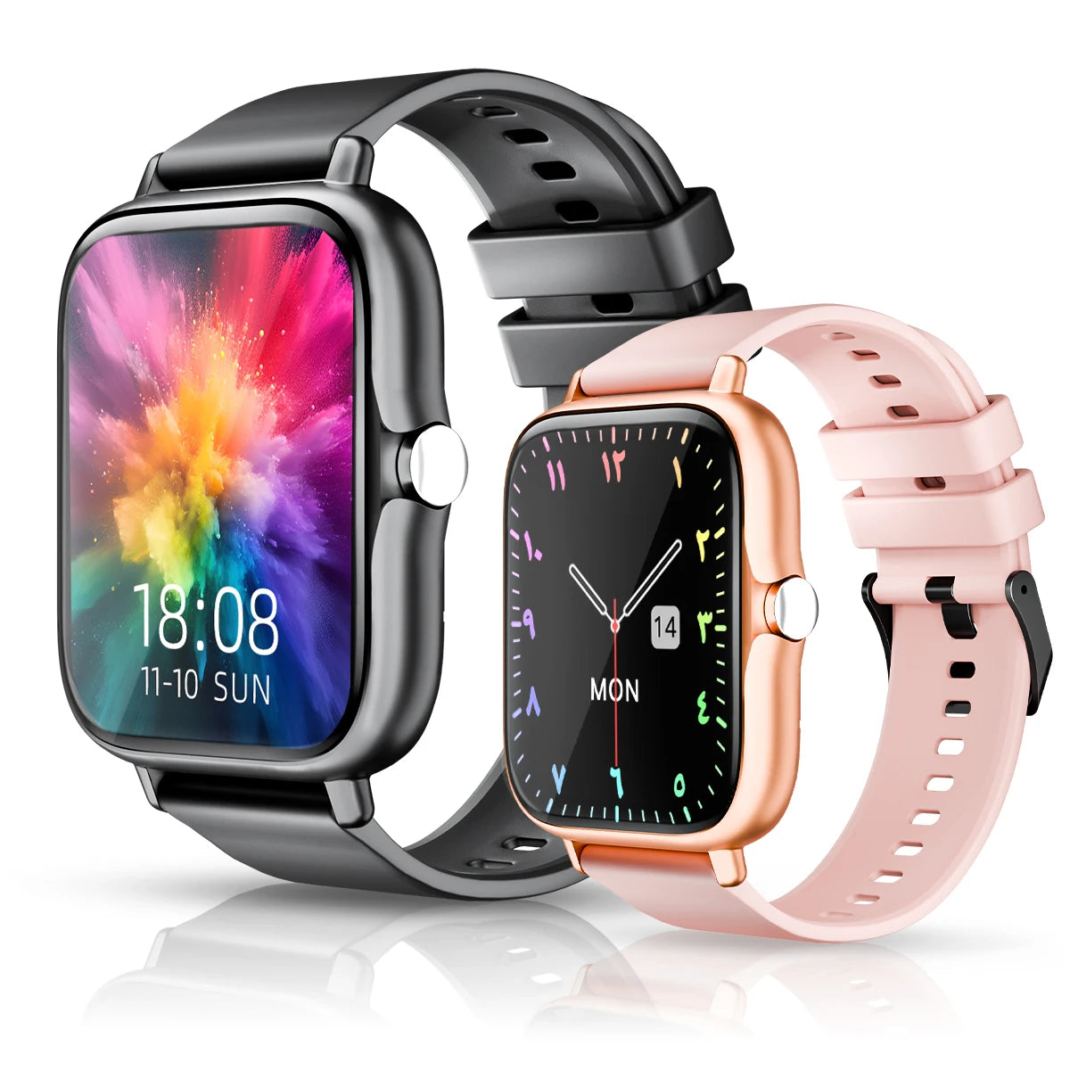 1.83'' Waterproof Smart Watch with Message Answer Call Sleep Monitoring Sports Pedometer Information Alerts For iPhone Android