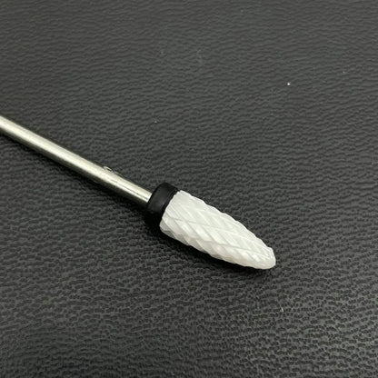 1pcs Ceramic Nail Drill Bits Rotary Cutter Clean Apparatus for Manicure Nail Milling Machine Accessories Remove Nail Gel Tools