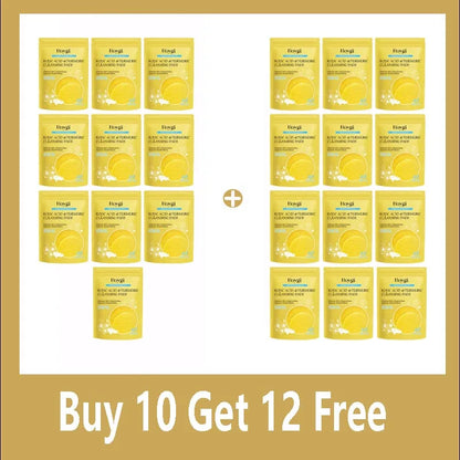 Turmeric Kojic Acid Cleansing Pads Exfoliating Pads Facial Sponges For Cleansing Exfoliating Daily Cleansing Skin Care Tools