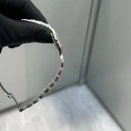 Custom 1:1 Mini size Women Mini Watch Luxury Brand Business Gold Stainless Steel Ladies Fashion Quartz Watches Female Clock