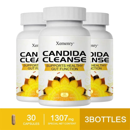 Candida Cleanse - Antioxidant, Intestinal Cleansing and Detoxification, Promote Digestion & Metabolism