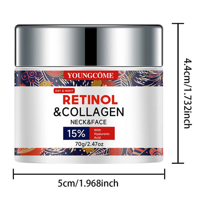 Face Skin Care Cream Collagen Retinol Anti-Wrinkle Acne Treatment Moisturizing Shrink Pores Whitening Dark Spots Cream