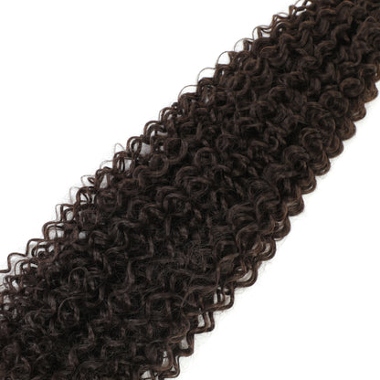 26 Inches Blond 27/613 Synthetic Water Wave Curly Bundles Hair Extensions Natural High Temperature Fake Hair Weavings Afro Curls