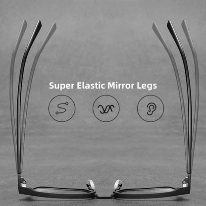 FIRADA Fashionable Comfortable Men Glasses 2025 Retro Ultra Light Business Eyeglasses Optical Prescription Eyewear Frame 16178-C