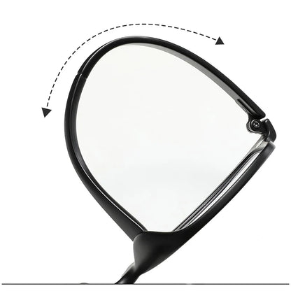 Magnetic Sunglasses Clip And Optical Glasses Frame 6 in 1 Women Men Polarized or Night Vision Multipurpose Eyeglasses  Set 2201