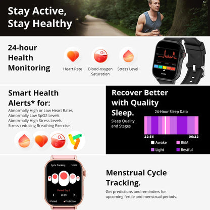 2025 COLMI P82 GPS Smart Watch 2.13" AMOLED HD Display Built-in GPS  Make/Receive Phone Calls Smartwatch For Men Women