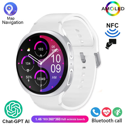 New Watch 8 Ultra Smart Watch Men NFC Health Monitoring Bluetooth Call 100+ Sports Mode IP68 Waterproof Smartwatch Women 2025