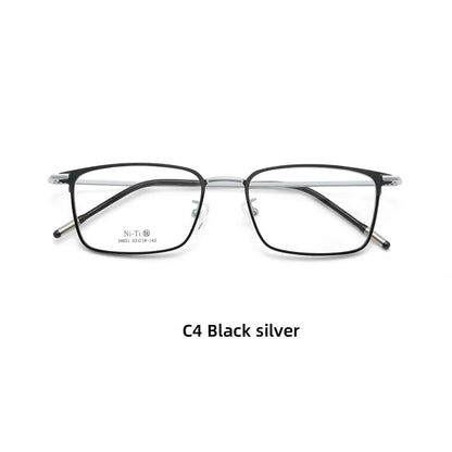 DIEDIESEE Advanced Business Men's Titanium Eyeframe High Elasticity Leg Optical Prescription Frame 34631