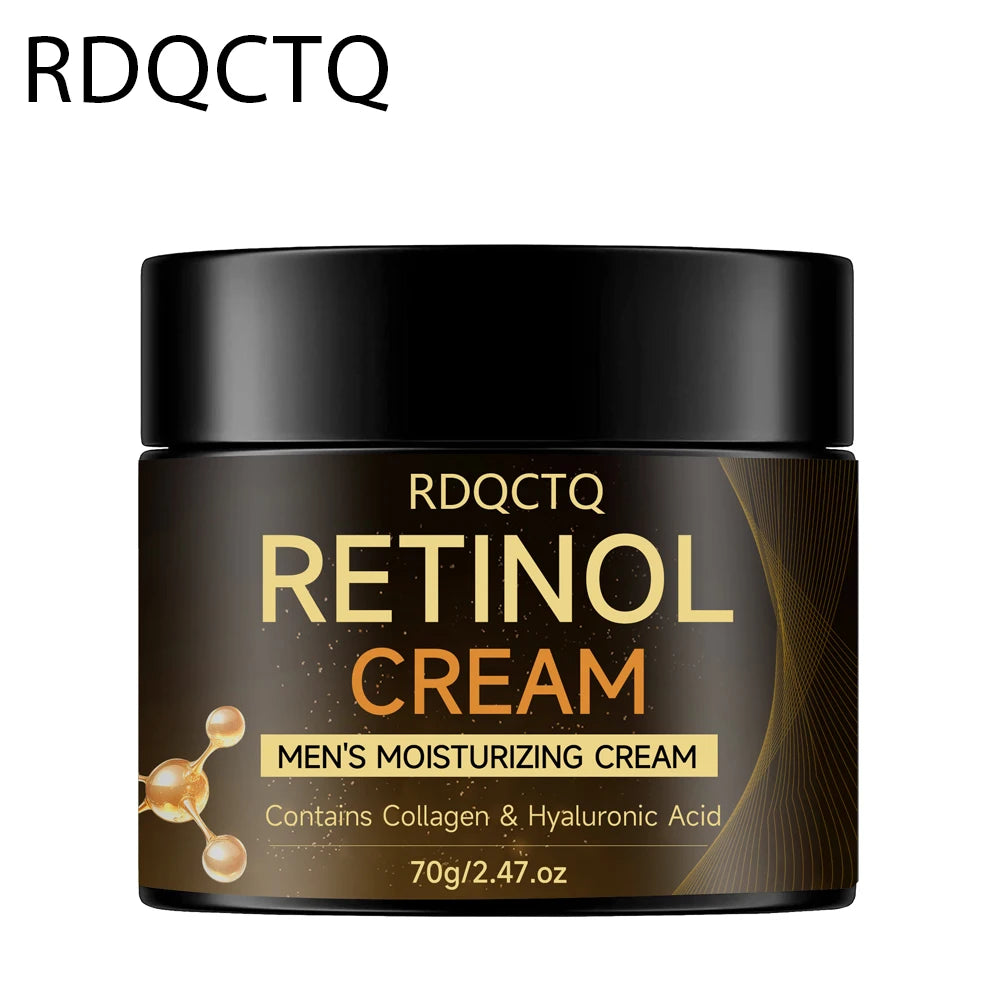 RDQCTQ Men's Retinol Face Moisturizer Moisturizing Retinol Cream Aging Moisturizing Shrink Anti-Wrinkle Pores Whitening Smooth