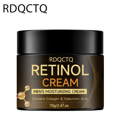 RDQCTQ Men's Retinol Face Moisturizer Moisturizing Retinol Cream Aging Moisturizing Shrink Anti-Wrinkle Pores Whitening Smooth