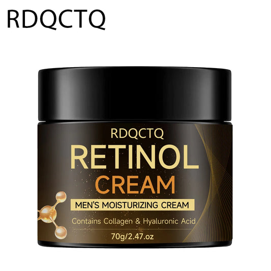 RDQCTQ Men's Retinol Face Moisturizer Moisturizing Retinol Cream Aging Moisturizing Shrink Anti-Wrinkle Pores Whitening Smooth