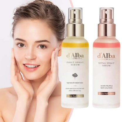 D'Alba Hyaluronic Acid Nicotinamide Face Essence Replenishment Moisturize Shrink Pore Brighten Skin Care Firming Facial serum