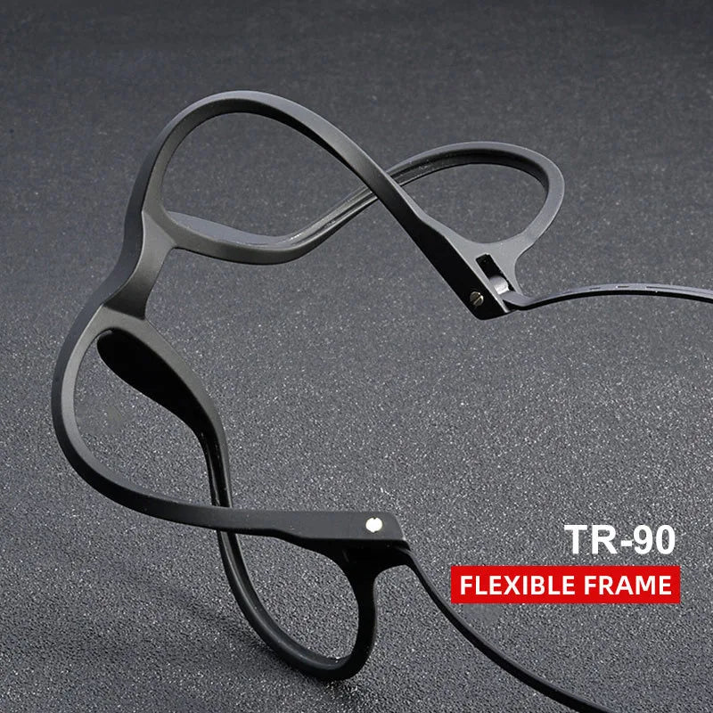 UVLAIK TR90 Titanium Square Glasses Frame Women Men Fashion Myopia Eyewear Urltralight Optical Prescription Eyeglasses Frame
