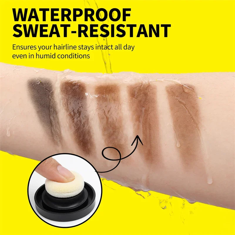 SEVICH10g Hairline Powder Root Cover Up Black Waterproof Hair Shadow Powder Natural Cove Hair Loss Hairline Shadow Conceale Gift