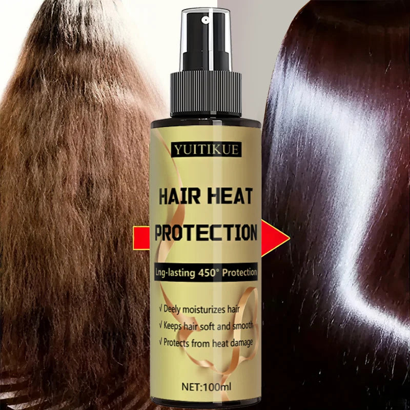 YUITIKUE Hair Oil deeply moisturizes hair, making it soft and smooth, and protects it from heat damage.