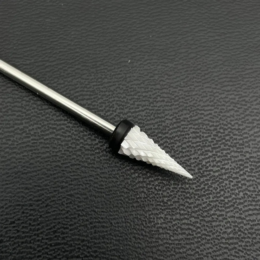 1pcs Ceramic Nail Drill Bits Rotary Cutter Clean Apparatus for Manicure Nail Milling Machine Accessories Remove Nail Gel Tools