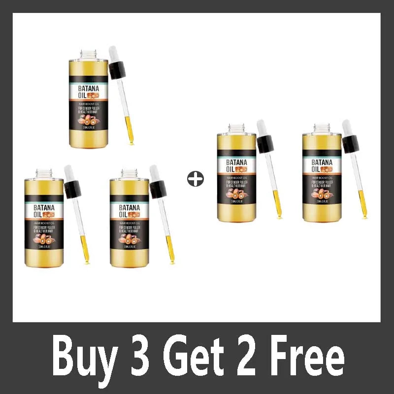 Batana Oil Spray Repairs Baldness Strengthens Hair Natural Nourishment Hereditary Loss Treatment,Moisturizes Scalp All Genders