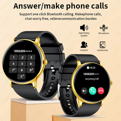 LIGE 2025 Bluetooth Call Full Touch HD Thin Screen Smart Watch Women IP68 Waterproof Watch Sport Fitness Tracker Smartwatch Men
