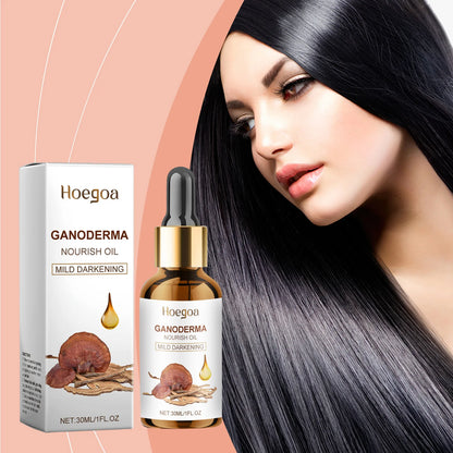 Grey Hair Treatment Serum Restore Natural Hair Color Anti Frizz Damaged Nourishing Scalp Hair Roots Healthy White To Black Hair