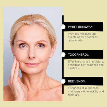 Hoygi Bee Venom Firming Serum Stick Anti Wrinkle Cream Lifts Tightens the Skin Solving Wrinkles Fine Lines Natural Serum