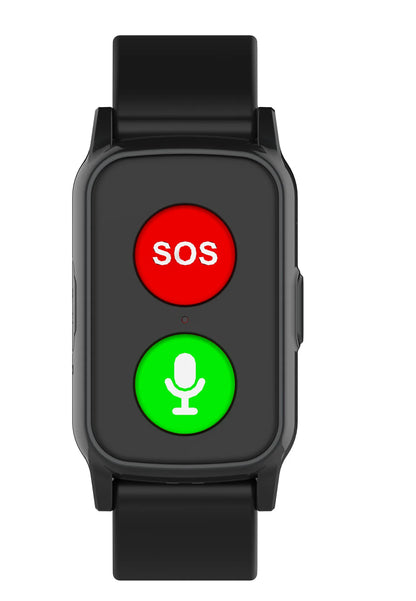 GPS Positioning Elderly Smartwatch Long-Term Standby Fall Alarm Watch Heart Rate Health Monitor SOS Call Waterproof Smart Watch