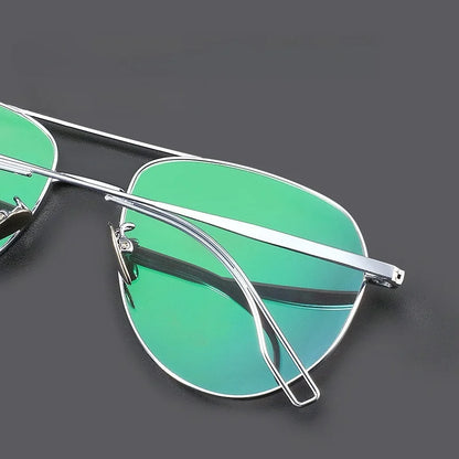 DIEDESEE Ultra Light Titanium Frame Anti blue Light Men's Eyeglass Frame Retro Large Face Optical Prescription Eyeglass Frame