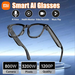 Xiaomi L801 AI Smart Glasses 800W HD Camera Music Bluetooth Sunglasses Shoot Audio Listen To Music Meeting Of The Meeting
