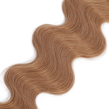 Colorful 26 Inch Body Wave Hair Bundles 613 Piano Blonde Natural Synthetic Hair Extensions Ombre Thick Ponytail Loose Deep Hair