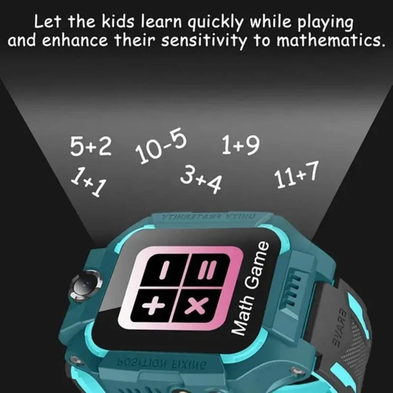 OnePlus Kids 2G Smart Watch SOS GPS Location Sim Card Call Camera Child SmartWatch Camera Waterproof Watch Gift For IOS Android