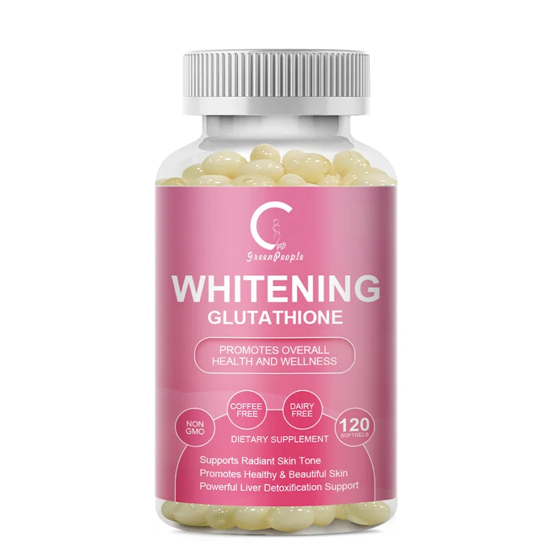 Glutathione Capsules,Collagen, Antioxidant Anti-Aging, Boosting Immunity, Glowing Skin, Beauty Health Supplement Free Shipping