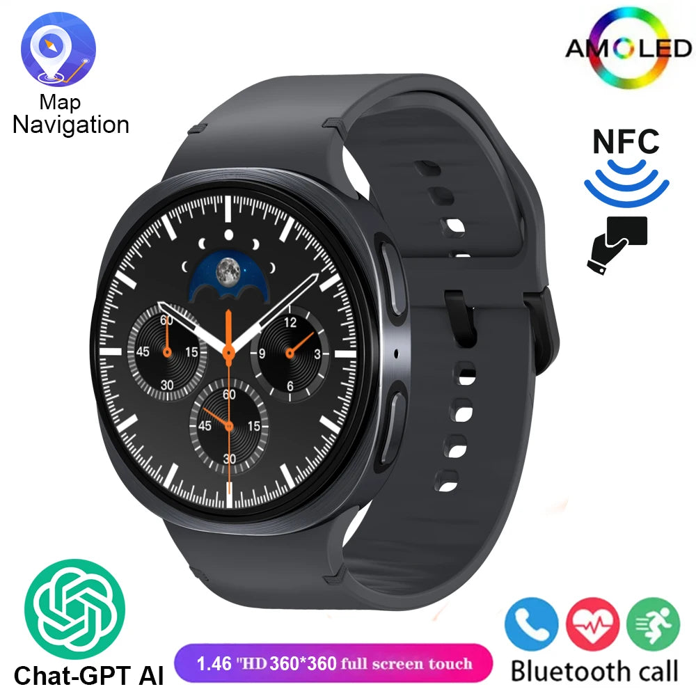 New Watch 8 Ultra Smart Watch Men NFC Health Monitoring Bluetooth Call 100+ Sports Mode IP68 Waterproof Smartwatch Women 2025