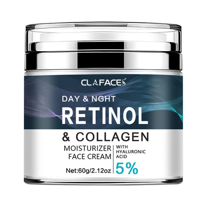 Retinol Face Moisturizer Moisturizing Cream Fade Fine Lines Shrink Pores Younger Brightening Whitening Smooth Firming Cosmetic