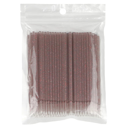 100pcs Eyelash Cleaning Brushes Micro Cotton Swab Individual Removing Makeup Brush Eyelashes Microbrush Beauty Clean Tools