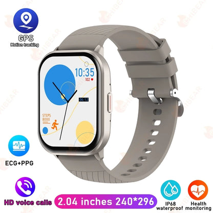 2025 New For Xiaomi Huawei Samsung Smart Watch Men Women Heart Rate Blood Pressure Fitness Tracker Bluetooth Call Smartwatch Man
