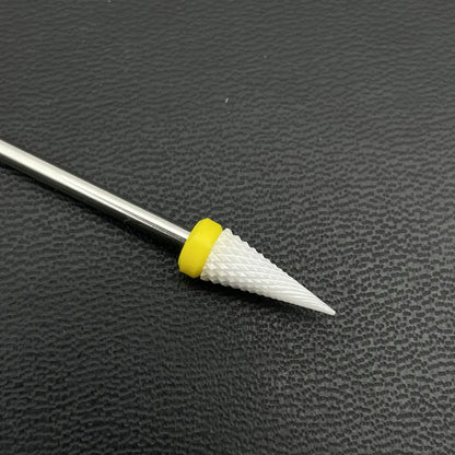 1pcs Ceramic Nail Drill Bits Rotary Cutter Clean Apparatus for Manicure Nail Milling Machine Accessories Remove Nail Gel Tools