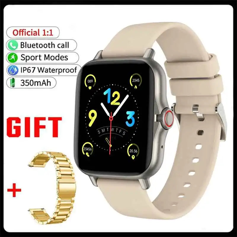 2024 Smart Watch For Men Women Gift Full Touch Screen Sports Fitness Watches Bluetooth Calls Digital Smartwatch Wristwatch