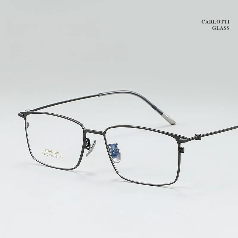DIEDIESEE Advanced Business Men's Titanium Eyeframe High Elasticity Leg Optical Prescription Frame 34631
