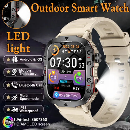 New Men Smart Watch 100+Sports Modes Waterproof Health Smartwatch Fitness Clock Running Pedometer Bluetooth Call Message Preview