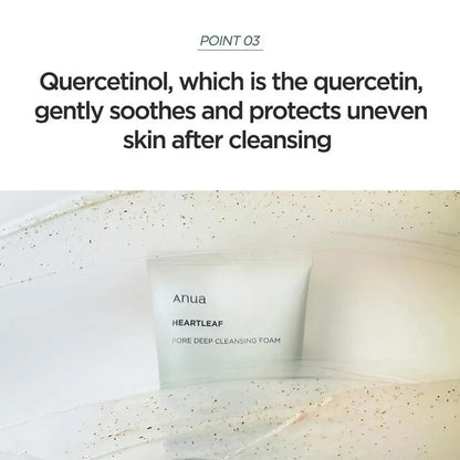 Hyaluronic Acid Deep Pore Cleanser Foam Facial Cleanser Face Wash Remove Blackhead Moisturizing Shrink Pores Oil Control Skin