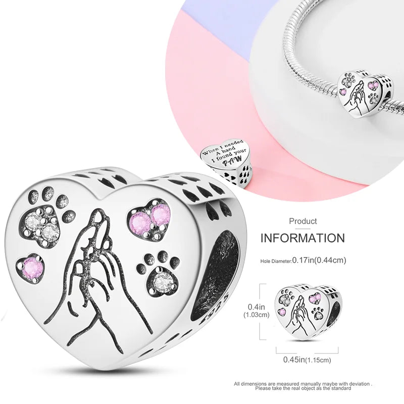 Hot Sale 925 Silver Charms Beads Perfume Animal Butterfly Pendants Fit Original Bracelet DIY Jewelry