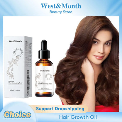 Hair Growth Essence Oil Repair Frizzy Damaged Hair Nourishing Roots Moisturizing Scalp Powerful Hair Regrowth Massage Liquid