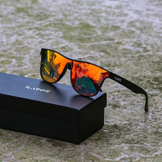 KAROS Polarized Sunglasses For Men Women Square Oversized Anti Glare Driving Eyewear Mirror Sun Glasses Women UV400 Goggles YZ20