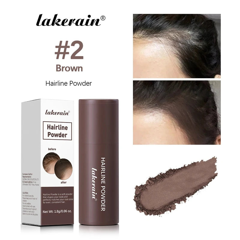 Hair Powder Hairline Powder Instantly Black Root Cover Up Natural Hair Filling Hairline Shadow Powder Hair Concealer Coverage