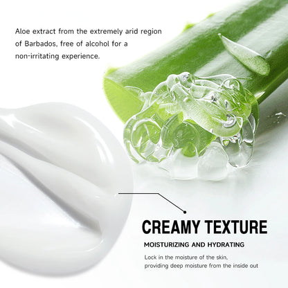 Natural Aloe Vera Gel Face Cream Moisturizing Blackhead Removal Creams For Women Korean Skin Care Products Cosmetics Nourishing
