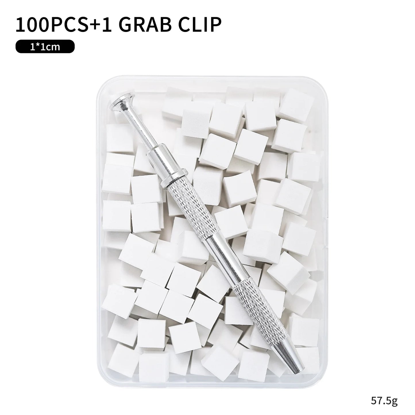 50/100Pcs Square Nail Art Sponge Set Gradient Nail Brushes Gel Polish DIY Design Nail Sponge Grab Pen Manicure Supplies Tools