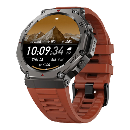 Smart Watch For T-Rex 3 GPS Smartwatch AMOLED Touch Screen 5ATM Outdoor Compass Smart Fitness Sport Monitor Men Watch ForXiaomi