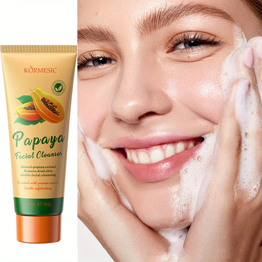 53 Oz Papaya Cleansing Milk Deeply Cleanses Face Long Lasting Oil Control Moisturizing Gentle Non Irritating
