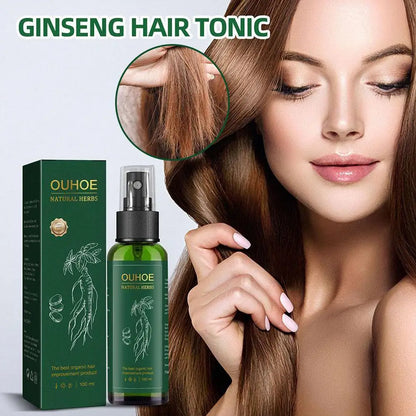 100ml Ginseng Hair Essence Moisturizes Anti Hair Loss Hair Strengthen Repair Hair Oil Roots Dry Frizzy Product Spray Care F3Y8