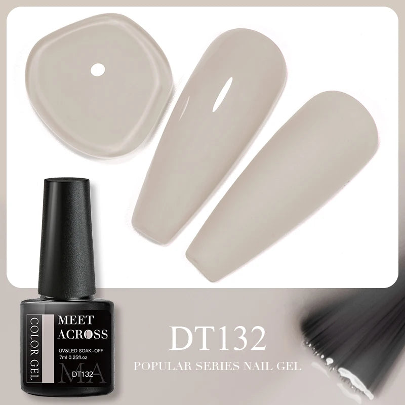 7ML Wine Red Gel Nail Polish Christmas Red Glitter Semi Permanent Varnish Nail Supplies Soak Off UV LED Nail Art Gel Polish DIY